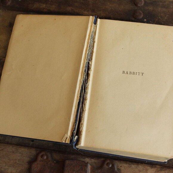 Vintage 1920s Book, "Babbitt" by Sinclair Lewis, 1922, Possible First Edition - Picture 7 of 10